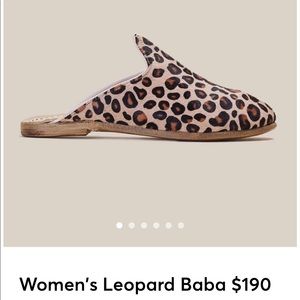 Leopard Baba Sabah shoes size 7